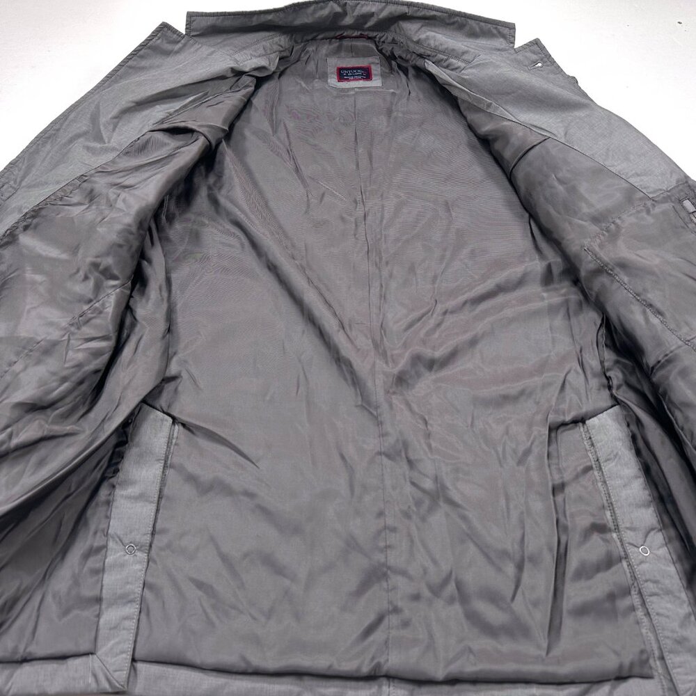 UNTUCKit Jacket Men's XXL Gray Caladoc Lightweight Coat Nylon Blend Casual - Picture 3 of 7